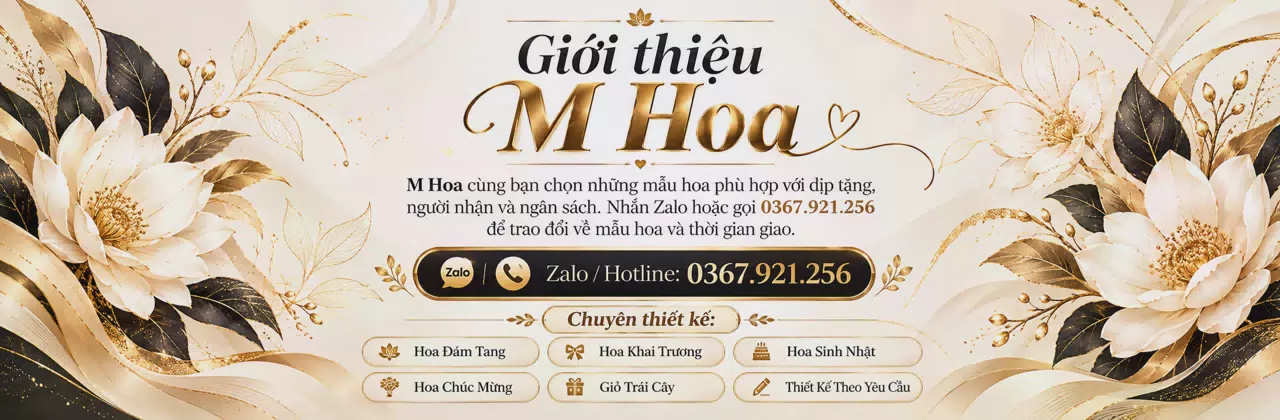 Ảnh bìa Shop hoa tươi Uông Bí - Tư vấn hoa theo từng dịp
